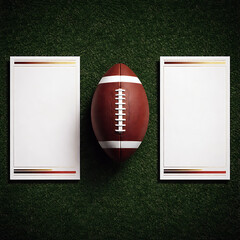 Obraz premium American Football Event Collection