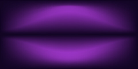 Fototapeta premium Abstract gradient podium background. Violet, purple and lilac empty 3d studio backdrop. Clean scene for product presentation mockup template. Vector illustration.eps10