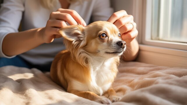 Unconditional Love: Gentle Moments with My Chihuahua