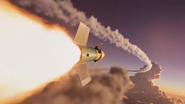 &ldquo;Golden Hour Air Combat | Jet Fighter Cinematic Scene&rdquo;