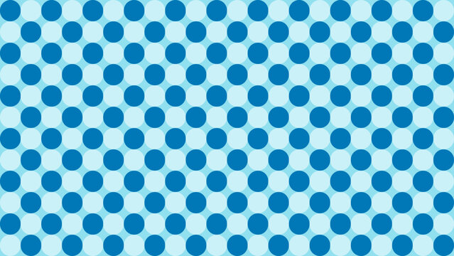 Blue Dots on Light Blue Background Pattern vector background