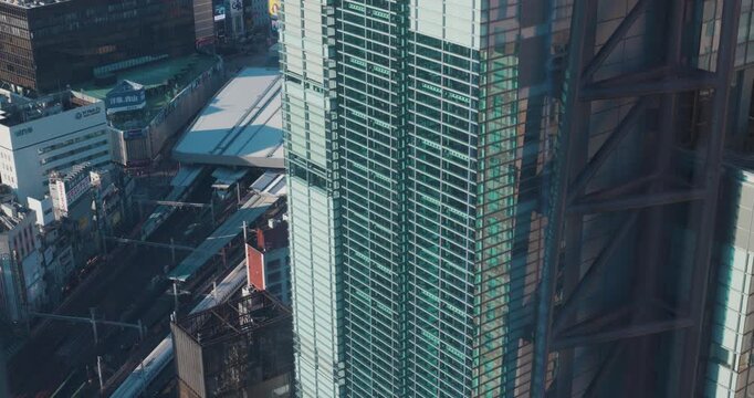 Tokyo Shinbashi Station and Shinkansen Bullet Train