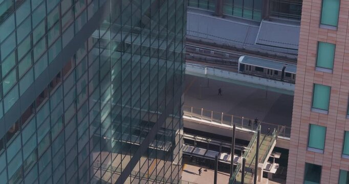 Japan Monorail, the Yurikamame Travels Through Tokyo