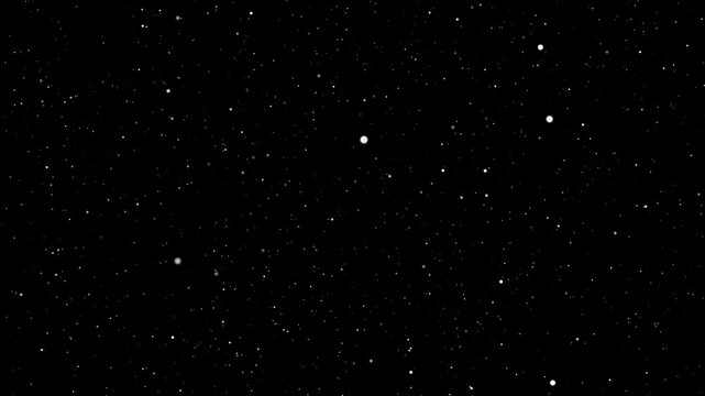 Space Background Loop Animation 4K Video. Flying through the stars in outer space motion graphic.