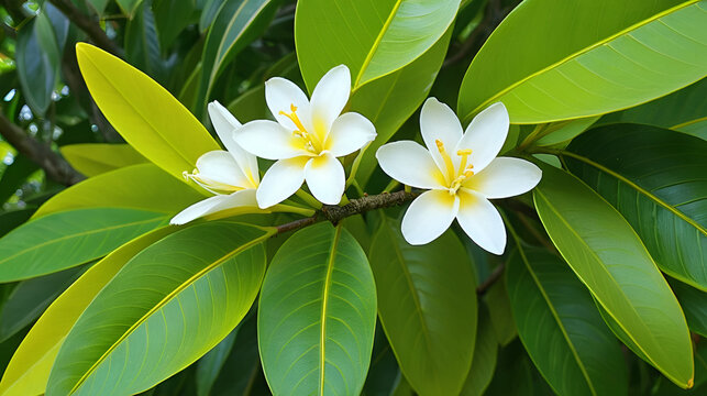 Flowers of Alstonia scholaris