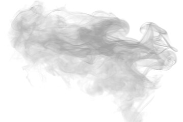Soft smoke ribbon with flowing motion and transparent edges, suitable for elegant and modern layouts. vector