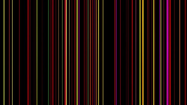 Vertical Colorful Animated Motion Lines Video Background Featuring Glowing Neon Light Streaming Effect for Smooth Looping Motion Backdrop and Overlay Use