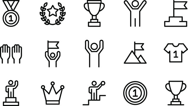 Black and white collection of various tools and equipment for construction and repair