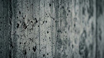 Obraz premium Gray concrete wall texture with rough industrial surface and bokeh background