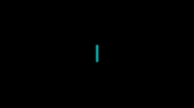 Typewriter animation of the teal pixel text PLAN SMART appearing and then being erased on a dark screen, representing strategic thinking, intelligent scheduling, and digital project optimization
