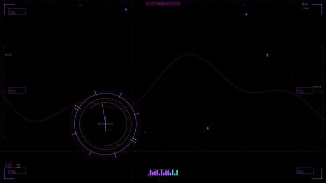 High octane cyberpunk racing HUD with reconnaissance relay data, speed metrics, and tactical overlay elements. Neon cyan and magenta accents on dark background with dynamic scanning lines. Perfect for