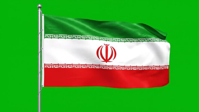 Iran flag, national identity, symbolic emblem