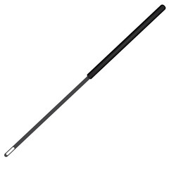 Obraz premium flute cleaning rod, flute maintenance.