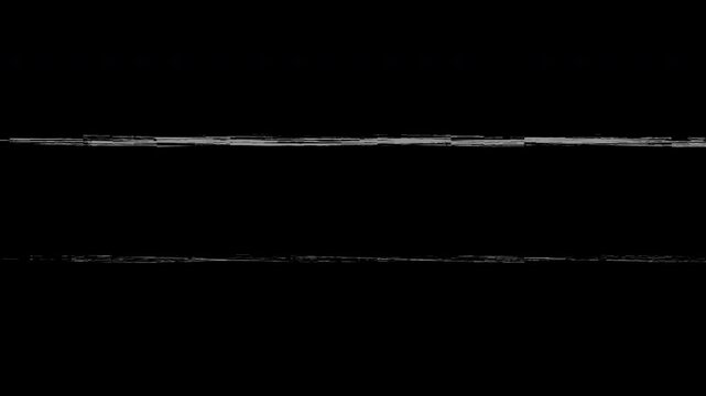Vintage analog TV static noise and glitch distortion overlay, retro broadcast interference background with tracking lines and damaged screen effect