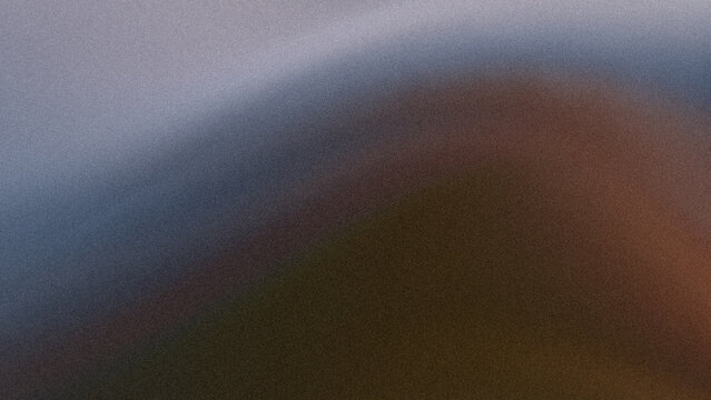 An abstract background featuring a smooth gradient of muted grey blue and deep earthen brown tones
