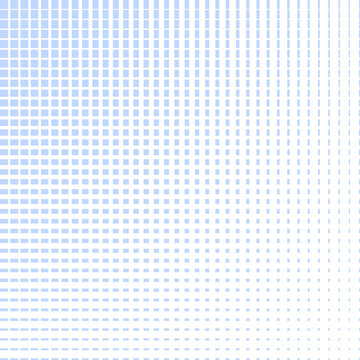 Halftone Geometric Light Blue Pattern. Abstract Textured Background.