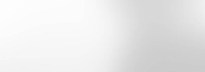 Fototapeta premium Abstract clean white and light gray gradient background offering spacious design options for modern graphic projects and minimalist product presentations, perfect for copy space or overlay.