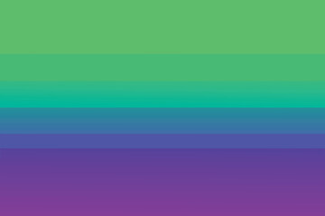 Obraz premium Horizontal bands of vibrant green blue and purple hues