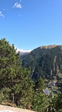 Roc del Quer viewpoint in Canillo, Andorra