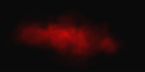 Mysterious Red Fog and Energy Smoke Background © andreu1990