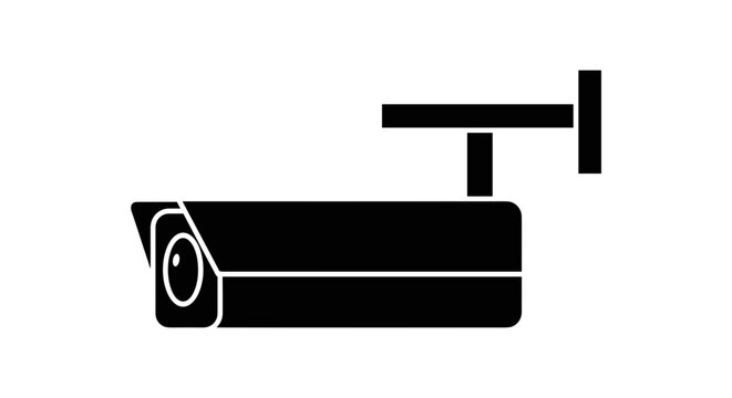 cctv camera on a pole.