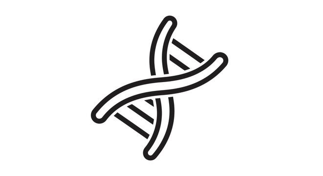 DNA Helix Genetic Double Strand.
