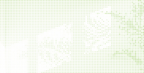 Fototapeta premium Light Green Plus Sign Halftone Pattern Gradient White Background, Soft Green Cross Shape Abstract Texture Background