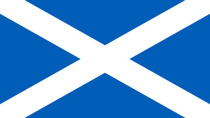 Scotland Country Flag Vector Illustration Graphic © Alive