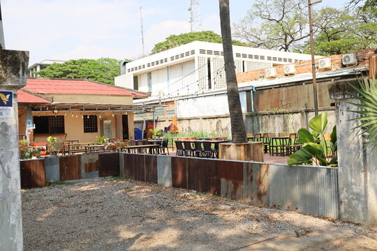 Siem Reap City, Cambodia downtown daytime