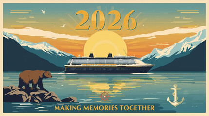 2026 alaska bear cruise ship making memories together  © Pemuda
