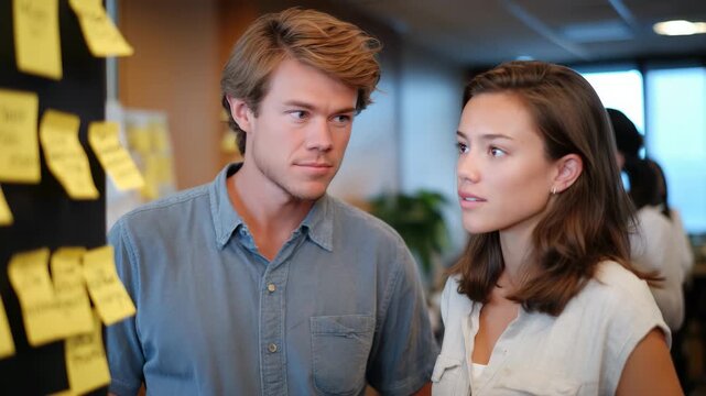 Connectioneering at a design sprint, sticky notes and sketches connecting ideas across walls and minds