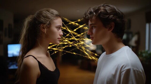 Connectioneering in a long-distance friendship scene, asynchronous messages forming an emotional bridge