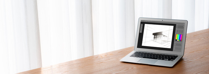 Architectural design modish software application for architect business and professional designer