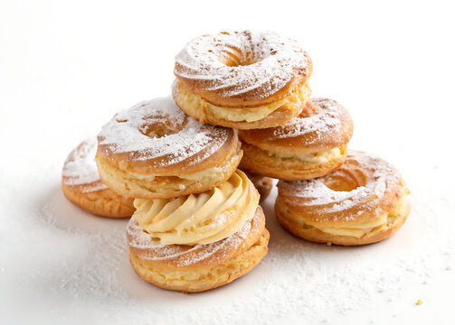 pile of Paris-Brest 