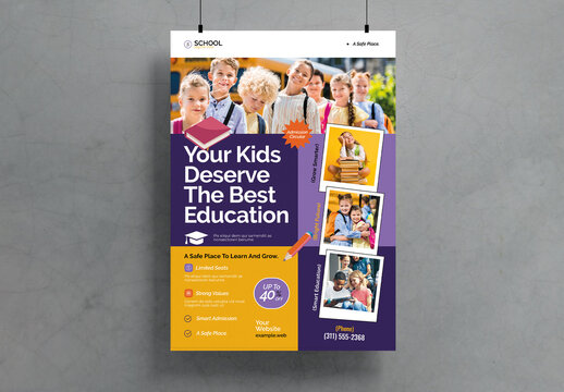 Best Education Flyer Template