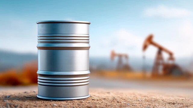 Oil prices impact trade developing nations with barrels pumpjacks symbolizing energy economy market shifts and industry growth