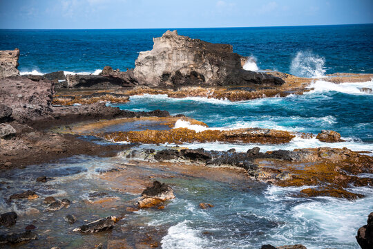 Near the coast in martinique - French Antilles