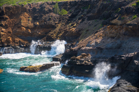 Near the coast in martinique - French Antilles