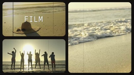 Retro Bento Film Slides