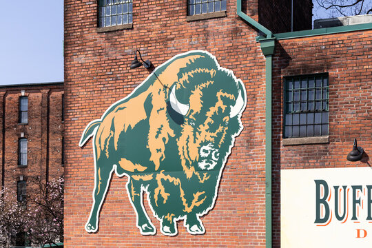 Frankfort, KY, USA - March 14, 2026: Buffalo Trace Distillery's location in Frankfort, KY is a National Historic Landmark from being the oldest continually operating distillery's in America.