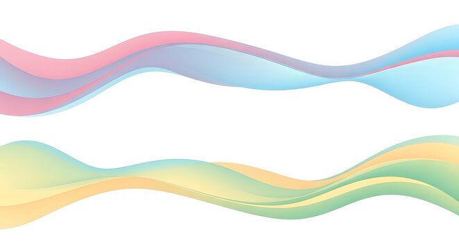 Vibrant happy easter sunday background with colorful wavy lines