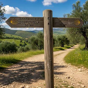 Camino Way Signpost.