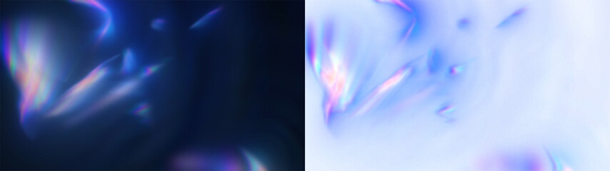 Violet Light Prism Rays: Abstract background with focused violet light rays and a distinct prism effect. Use as a dramatic overlay. on black or Transparent.