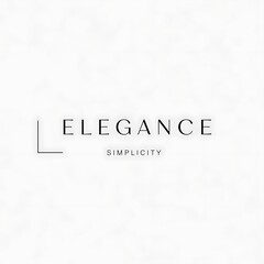 Fototapeta premium Elegance Simplicity Design.