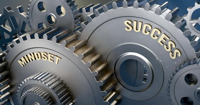 Mindset is a power gear of success. It's the driving force in the Success Engine. Mindset sets success in motion. No AI, created by humans for humans.
