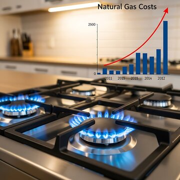 Gas Stove Cost Increase.