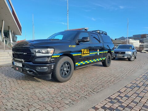 Tull Verket. Border Patrol Service Sk&aring;ne Northwest Responding in Helsingborg Sweden
