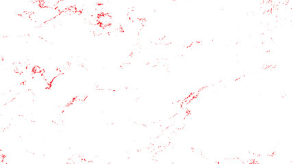 Naklejka premium Red paint splatter on white background abstract art design element isolated