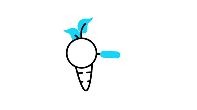 GMO Food Animated Icon