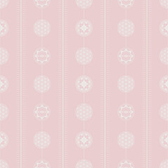 Pink Vertical Siphisticate Stripes Design